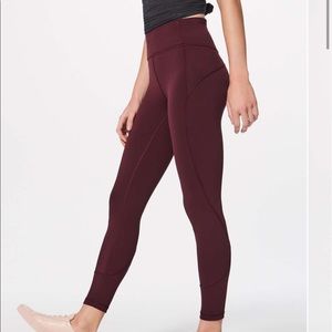 Lululemon In Movement 7/8 Tight